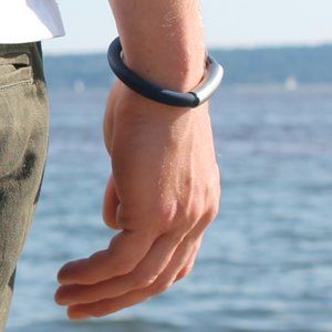 Nocean Bracelet Straw - Blue  (benefits charity)